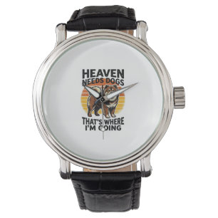 Chow Chow Dog Shirt Heaven Tribute Vintage Engravi Watch