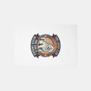 Chow Chow Dog Shirt One Dog Is Never Enough Retro Rug