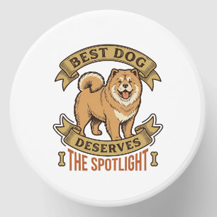 Chow Chow Dog Shirt Vintage Engraving Funny Pet De Mini Candle Favors