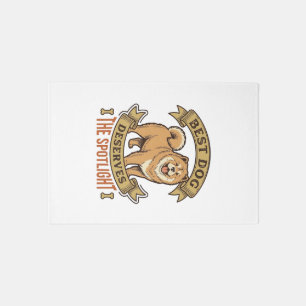 Chow Chow Dog Shirt Vintage Engraving Funny Pet De Rug