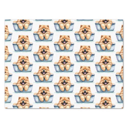 Chow Chow Dog Tissue Paper