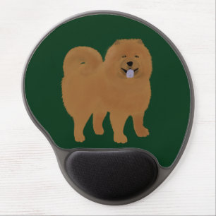 Chow Chow Gel Mousepad