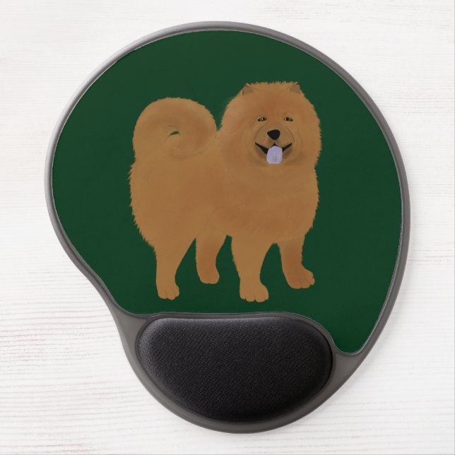 Chow Chow Gel Mousepad (Front)