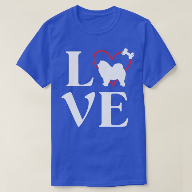 Chow Chow Gifts Love Dogs Tshirts For Women Dog Ma (Design Front)