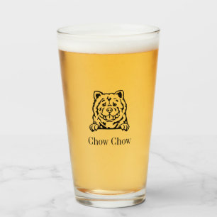 Chow Chow Glass Tumbler