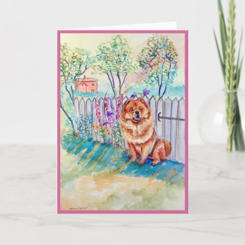 Chow Chow Greeting Cards