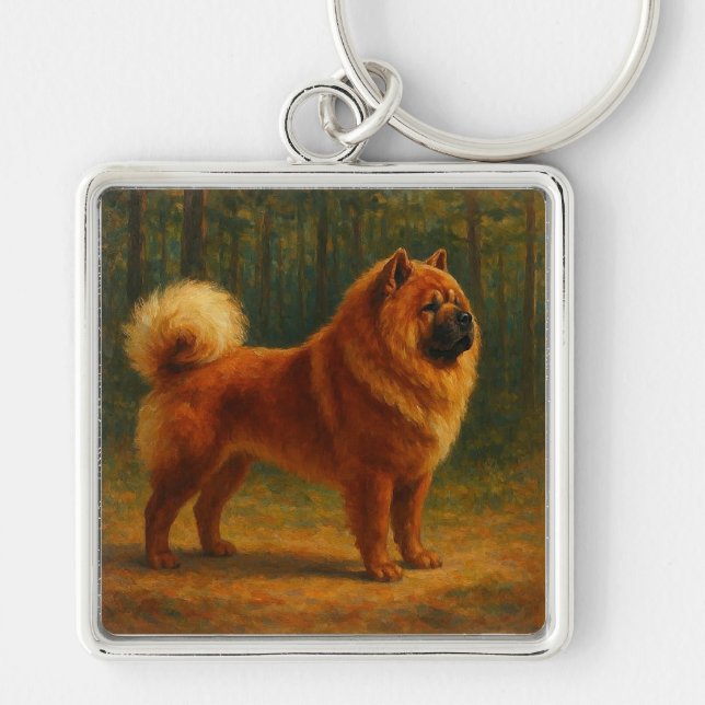 Chow Chow Keychain (Front)