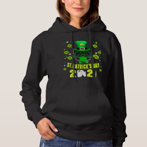 chow chow leprechaun dog lover face mask patricks  hoodie