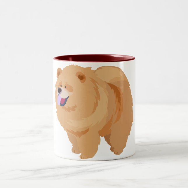 Chow Chow mug (Center)