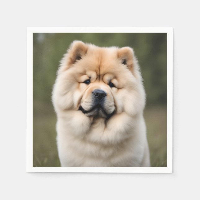 Chow Chow Napkins (Front)