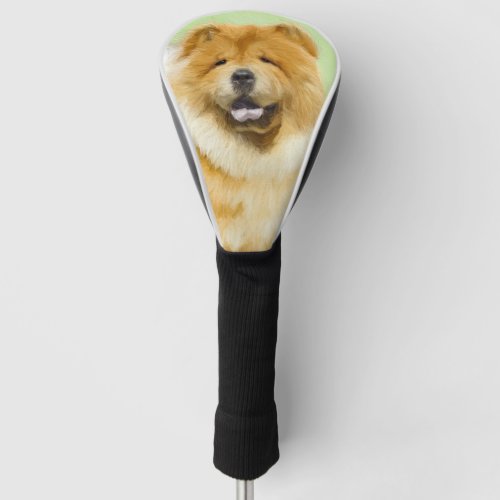 Chow Chow Painting _ Cute Original Dog Art Golf Head Cover