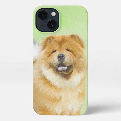 Chow Chow Painting _ Cute Original Dog Art iPhone 13 Case