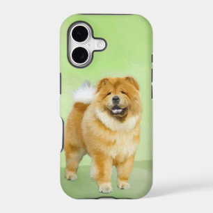 Chow Chow Painting - Cute Original Dog Art iPhone 17 Case