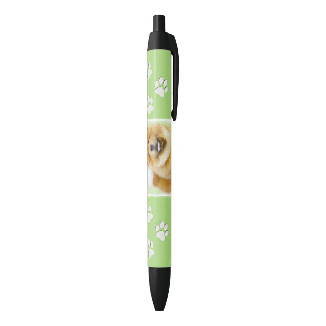 Chow Chow Painting - Cute Original Dog Art Pen (Bottom (Vertical))