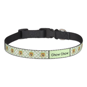 Chow Chow Painting - Cute Original Dog Art Pet Collar