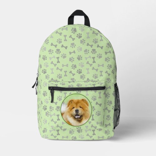 Chow Chow Painting _ Cute Original Dog Art Printed Backpack