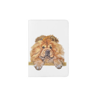 Chow Chow passport holder