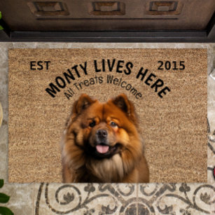 Chow Chow Personalized Pet Doormat