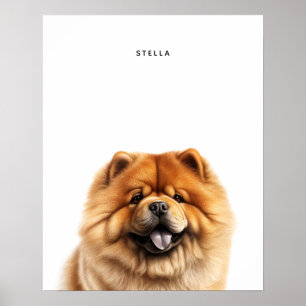 Chow Chow Personalized Print
