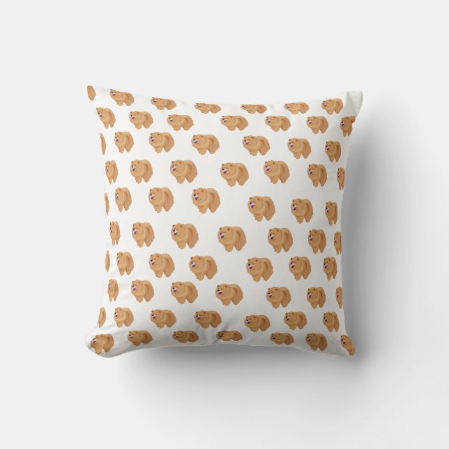 Chow Chow pillow (Front)