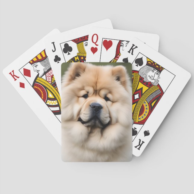 Chow Chow Poker Cards (Back)