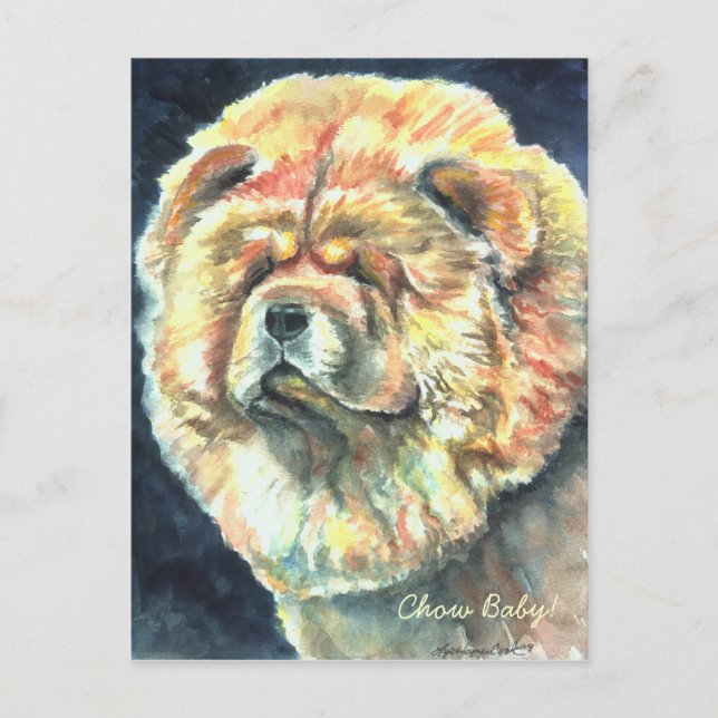 Chow Chow Postcards (Front)