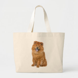 Chow Chow Puppy Dog Love Canvas Totebag Large Tote Bag