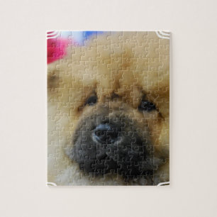 Chow Chow Puppy Jigsaw Puzzle