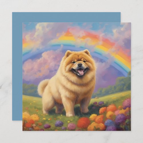 Chow Chow Rainbow Bridge Memorial Custom Dog Name