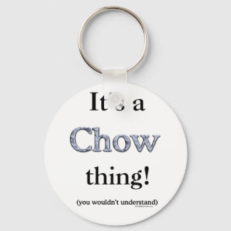 Chow Chow Thing Keychain