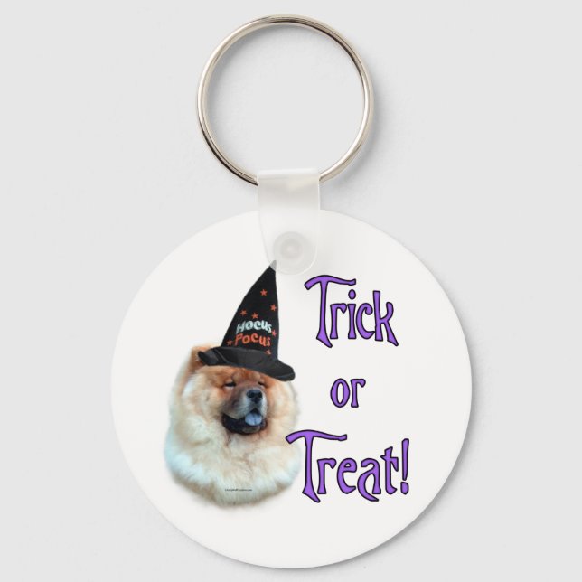 Chow Chow Trick Keychain (Front)
