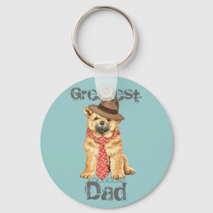 Chow Dad Keychain