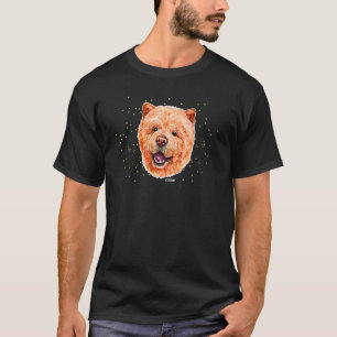 Chow Dogs Portrait 4 Pet Chow Dog Pet Owner T-Shirt