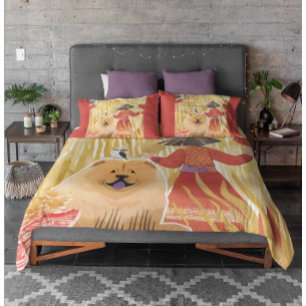 CHOW DUVET COVER pillow cases sold separately