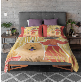 CHOW DUVET COVER pillow cases sold separately