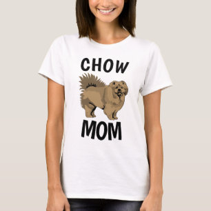 CHOW MOM Dog T-shirts