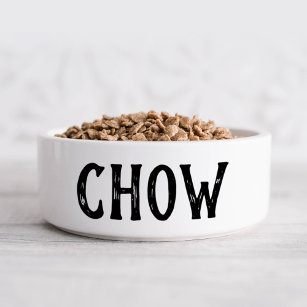 Chow Personalized Small Dog Bowl