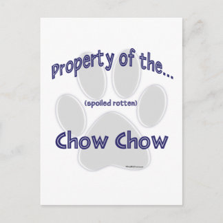 Chow Property Postcard