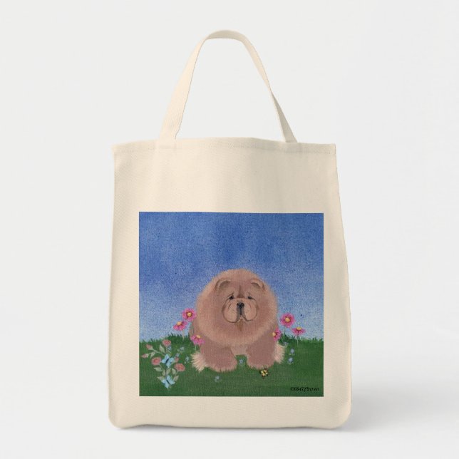 Chow totebag tote bag (Front)