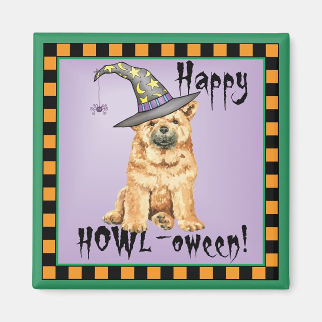 Chow Witch Magnet (Front)
