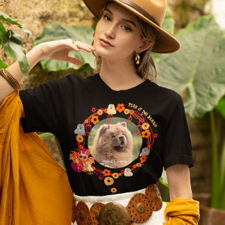 CHOW YEAR OF DRAGON - YOUR PHOTO custom T-Shirt