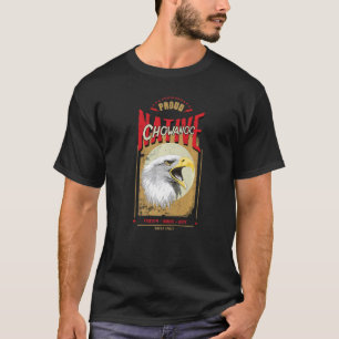 Chowanoc Native American Eagle Spirit Vintage Hono T-Shirt