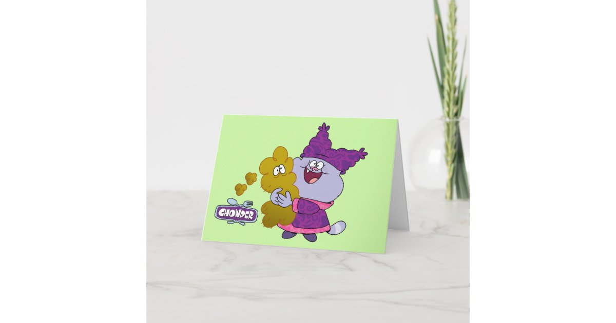 Chowder and Kimchi Card Zazzle