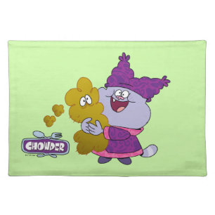 Chowder and Kimchi Cloth Placemat