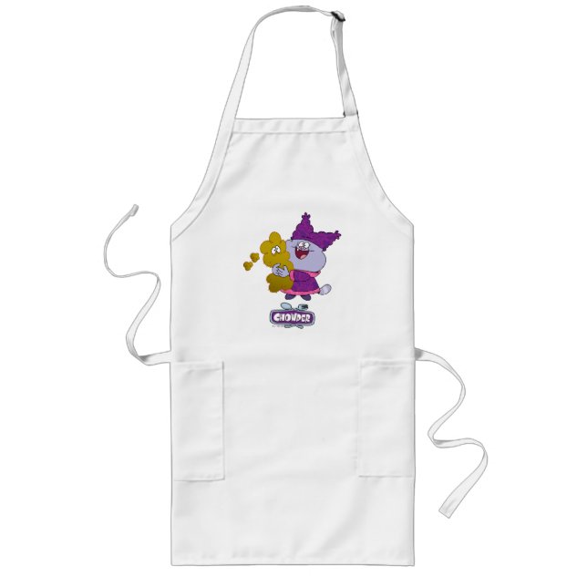 Chowder and Kimchi Long Apron (Front)