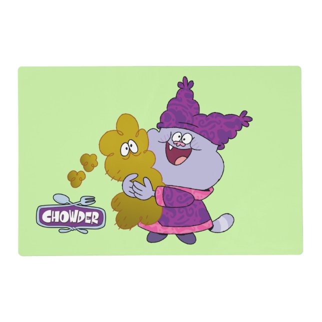 Chowder and Kimchi Placemat (Front)