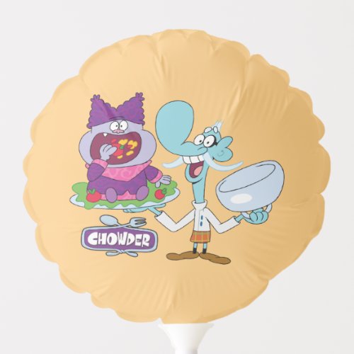 Chowder and Mung Daal Balloon