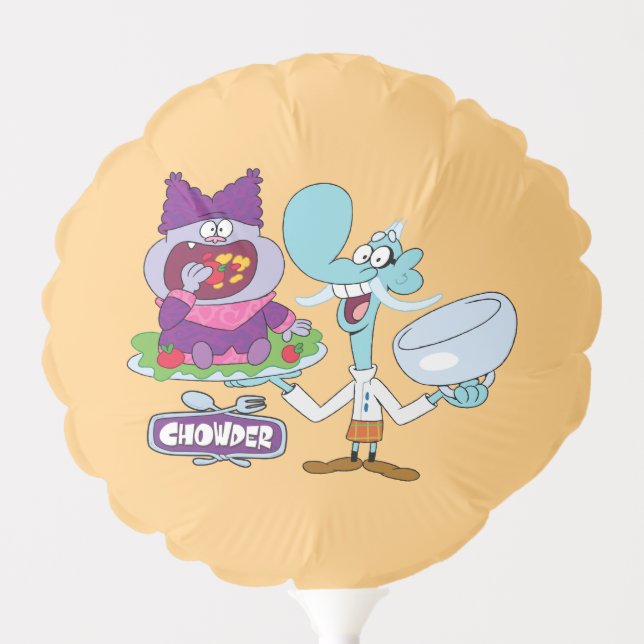 Chowder and Mung Daal Balloon (Front)
