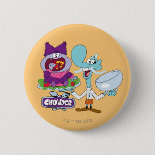 Chowder and Mung Daal Button