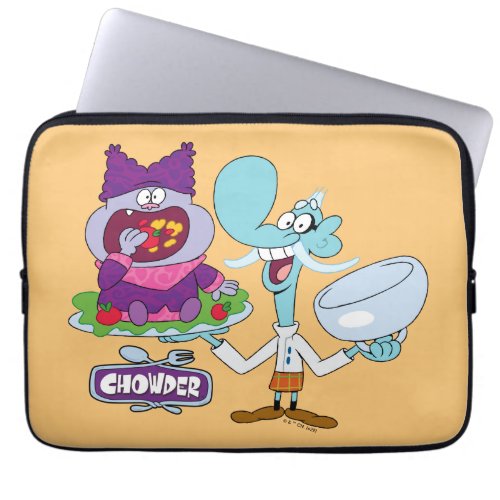 Chowder and Mung Daal Laptop Sleeve